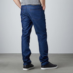 Nick 5-Pocket Straight-Slim Jeans // Blue (44WX34L)