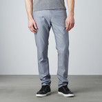 Pablo 5-Pocket Straight-Slim Pants // Light Grey (32WX32L)