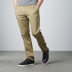 Paul Straight-Slim Chinos // Khaki (42WX34L)