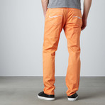 Sam 5-Pocket Straight-Slim Pants // Orange (32WX32L)