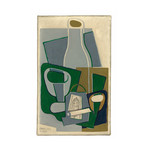 Pipe et Paquet de Tabac // Juan Gris // 1922 (40"W x 26"H x 0.75"D)