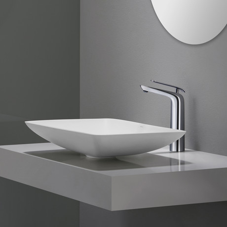 Seda Single Hole Single-Handle Vessel Bathroom Faucet