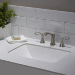 Cirrus 8" Widespread 2-Handle Bathroom Faucet (Chrome)