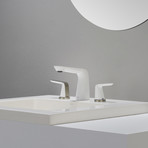 Seda 8" Widespread 2-Handle Bathroom Faucet (Chrome)