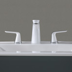 Seda 8" Widespread 2-Handle Bathroom Faucet (Chrome)