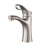 Cirrus Single Hole Single-Handle Basin Bathroom Faucet (Chrome)