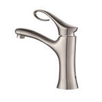 Cirrus Single Hole Single-Handle Basin Bathroom Faucet (Chrome)