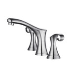 Cirrus 8" Widespread 2-Handle Bathroom Faucet (Chrome)