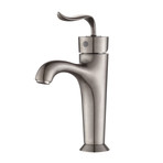 Coda Single Hole Single-Handle Basin Bathroom Faucet (Chrome)