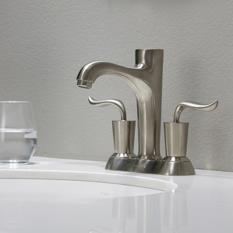 Coda 4" Centerset 2-Handle Bathroom Faucet (Chrome)