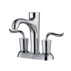 Coda 4" Centerset 2-Handle Bathroom Faucet (Chrome)