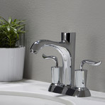 Coda 4" Centerset 2-Handle Bathroom Faucet (Chrome)