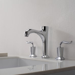 Coda 8" Widespread 2-Handle Bathroom Faucet (Chrome)