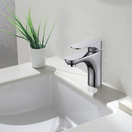 Aquila Single Lever Basin Bathroom Faucet