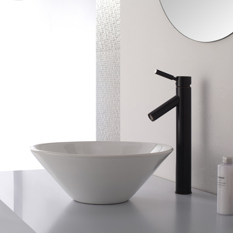 Sheven Single Lever Vessel Bathroom Faucet