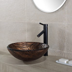 Sheven Single Lever Vessel Bathroom Faucet