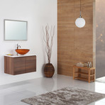 Riviera Single Lever Vessel Bathroom Faucet