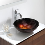 Riviera Single Lever Vessel Bathroom Faucet