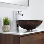 Visio Single Lever Vessel Bathroom Faucet