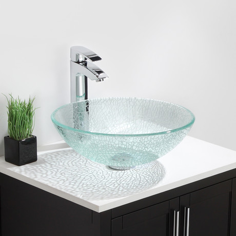Visio Single Lever Vessel Bathroom Faucet