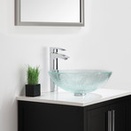 Visio Single Lever Vessel Bathroom Faucet