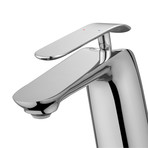 Seda Single Hole Single-Handle Vessel Bathroom Faucet