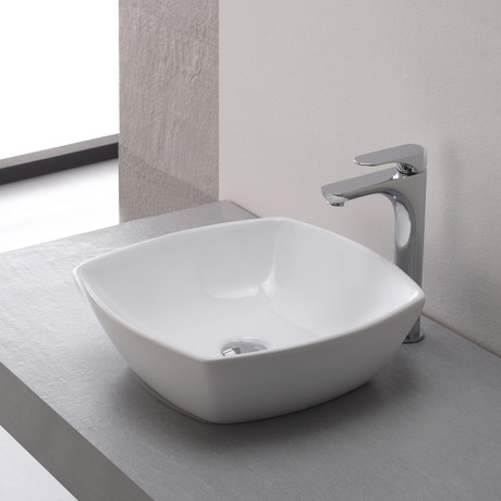Aquila Single Lever Vessel Bathroom Faucet