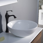 Ventus Single Lever Vessel Bathroom Faucet