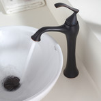 Ventus Single Lever Vessel Bathroom Faucet