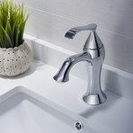 Ventus Single Hole Single-Handle Bathroom Faucet