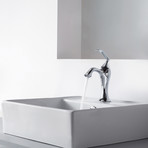 Ventus Single Hole Single-Handle Bathroom Faucet