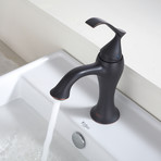 Ventus Single Hole Single-Handle Bathroom Faucet