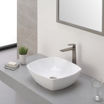 Aplos Single Lever Vessel Bathroom Faucet