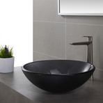 Aplos Single Lever Vessel Bathroom Faucet