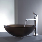 Virtus Single Lever Vessel Bathroom Faucet