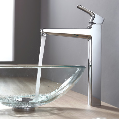 Virtus Single Lever Vessel Bathroom Faucet