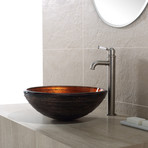 Solinder Single Hole Single-Handle Vessel Bathroom Faucet