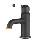 Solinder Single Hole Single-Handle Bathroom Faucet (Oil Rubbed Bronze)