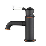 Solinder Single Hole Single-Handle Bathroom Faucet (Oil Rubbed Bronze)