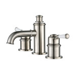 Solinder 8" Widespread 2-Handle Bathroom Faucet (Chrome)