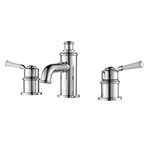 Solinder 8" Widespread 2-Handle Bathroom Faucet (Chrome)