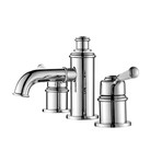 Solinder 8" Widespread 2-Handle Bathroom Faucet (Chrome)