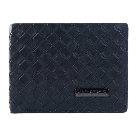 Cody Woven Wallet (Black)