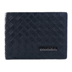 Cody Woven Wallet (Black)