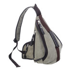 Canvas Sling Pack (Black)