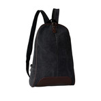 Canvas Backpack (Black)