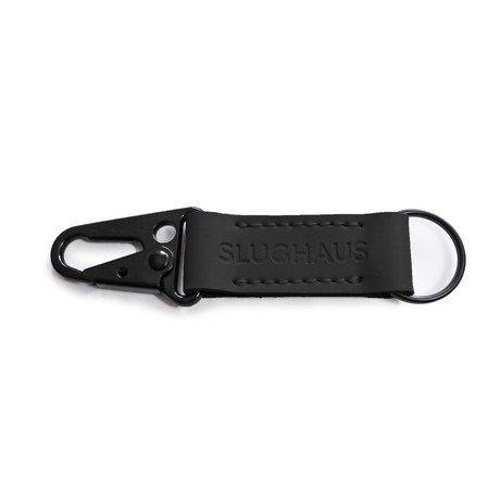 Military Leather Keyclip