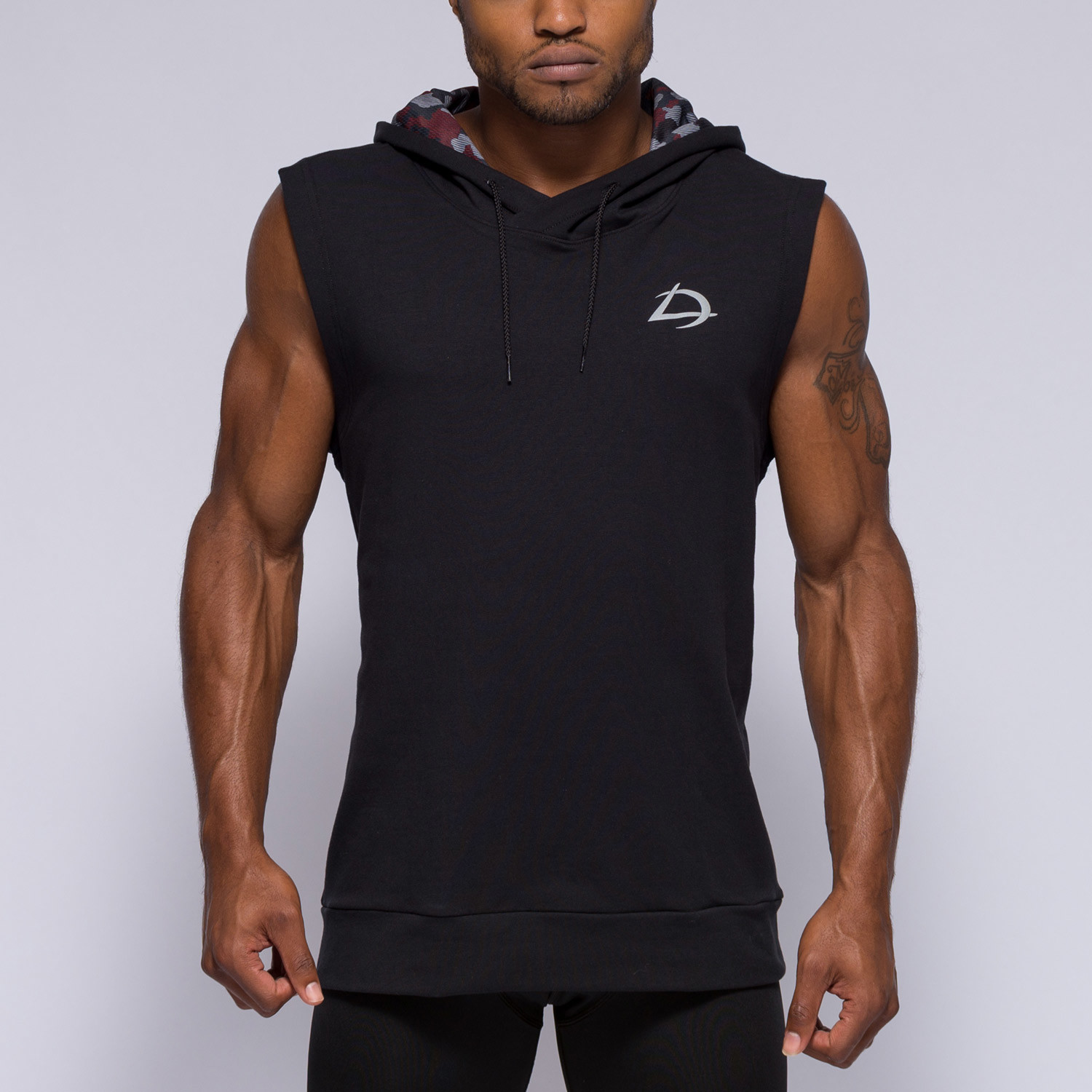 Sleeveless Hoodie // Black (S) - Lights Out - Touch of Modern