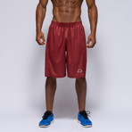 Mesh Performance Short // Red (S)