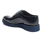 Casual Medallion Oxford // Navy (Euro: 45)
